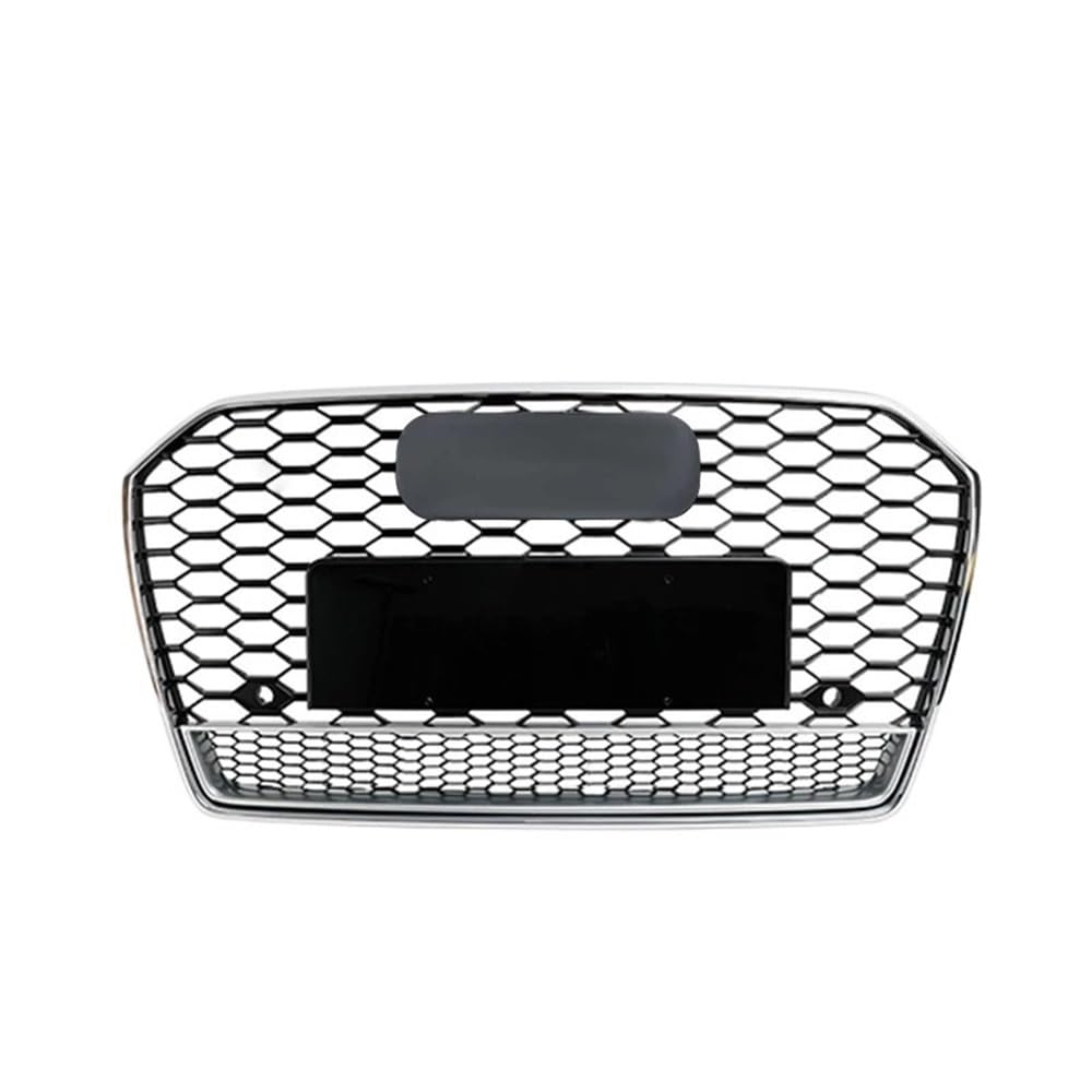 Auto Front Nieren Kühlergrill Für S6 Stil Front Sport Haube Grill Für A6/S6 C7 2012-2015 Front Sport Hex Mesh Grill Auto-Styling Zubehör von YQZGRD