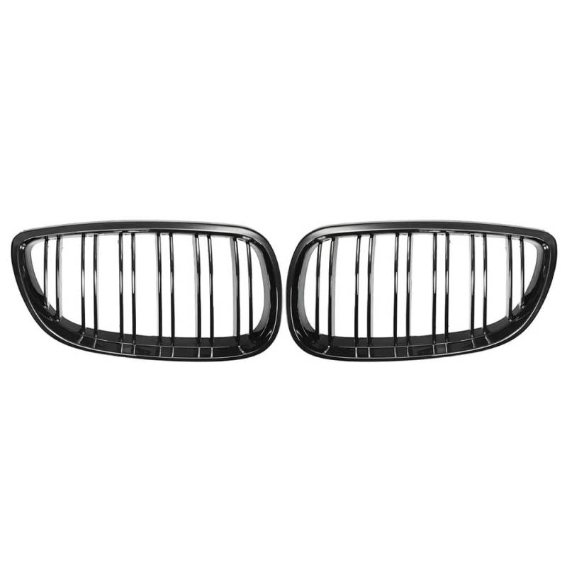 Auto Front Nieren Kühlergrill Glänzend schwarzer Auto-Frontnierengrill für 3er-Serie E92 Coupé und E93 Cabrio 2007–2010. Ersatzgrill von YQZGRD