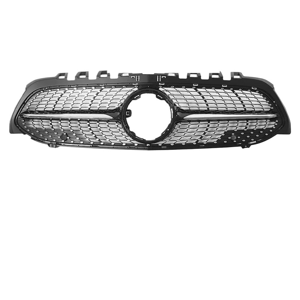 Auto Front Nieren Kühlergrill Glänzend schwarzer GT-Stil Frontstoßstange für Benz A-Klasse W177 V177 2019–2022 A200 A220 A250 A35 AMG Diamonds Grille von YQZGRD