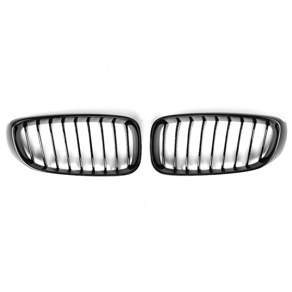 Auto Front Nieren Kühlergrill Glänzender schwarzer einzeiliger vorderer Nierenhaubengrill für F34 335i 328i 2014 2015 2016 2017. Frontgrill von YQZGRD