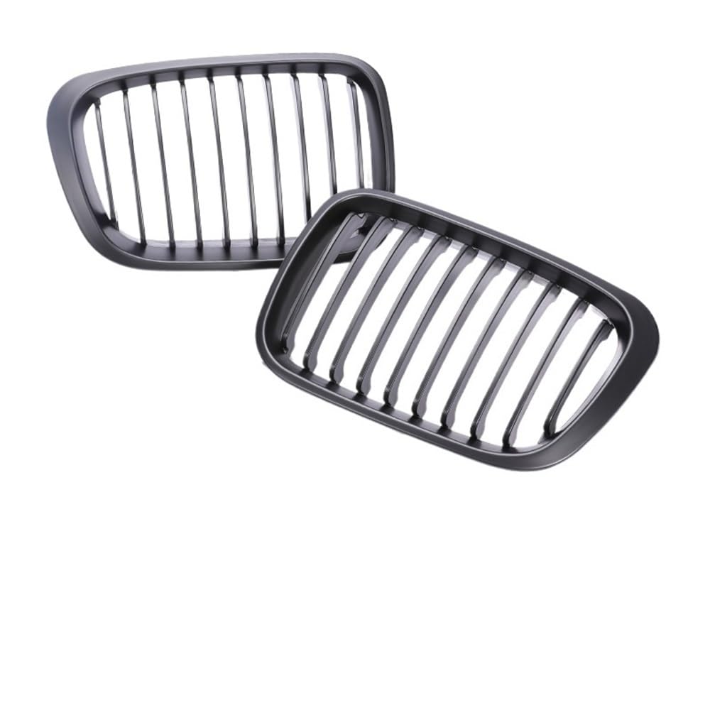 Auto Front Nieren Kühlergrill Kohlefaser-Abdeckung vorne Oben Stoßstange Nierengrills für 3er E46 1998–2003 2002 2001 2/4 Türen von YQZGRD