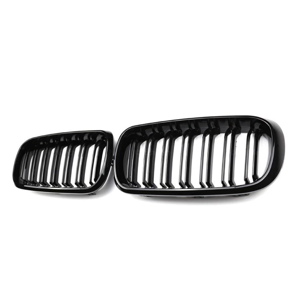 Auto Front Nieren Kühlergrill Look Car Grille Grill vorne Niere glänzend 2 Linien Doppellamellen für X5 F15 X6 F16 X5M F85 X6M F86 Autozubehör von YQZGRD