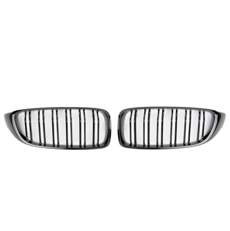 Auto Front Nieren Kühlergrill M4 Frontstoßstange Nieren-Facelift-Grill für 4er F32 F33 F36 F80 F82 2013–2019 420i 428i 430i Carbon-Grill-Zubehör von YQZGRD