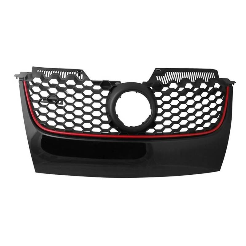 Auto Front Nieren Kühlergrill Mesh Frontstoßstangengrills Oberer Mittelgrill für 5 MK5 für GTI 2006 2007 2008 2009 von YQZGRD