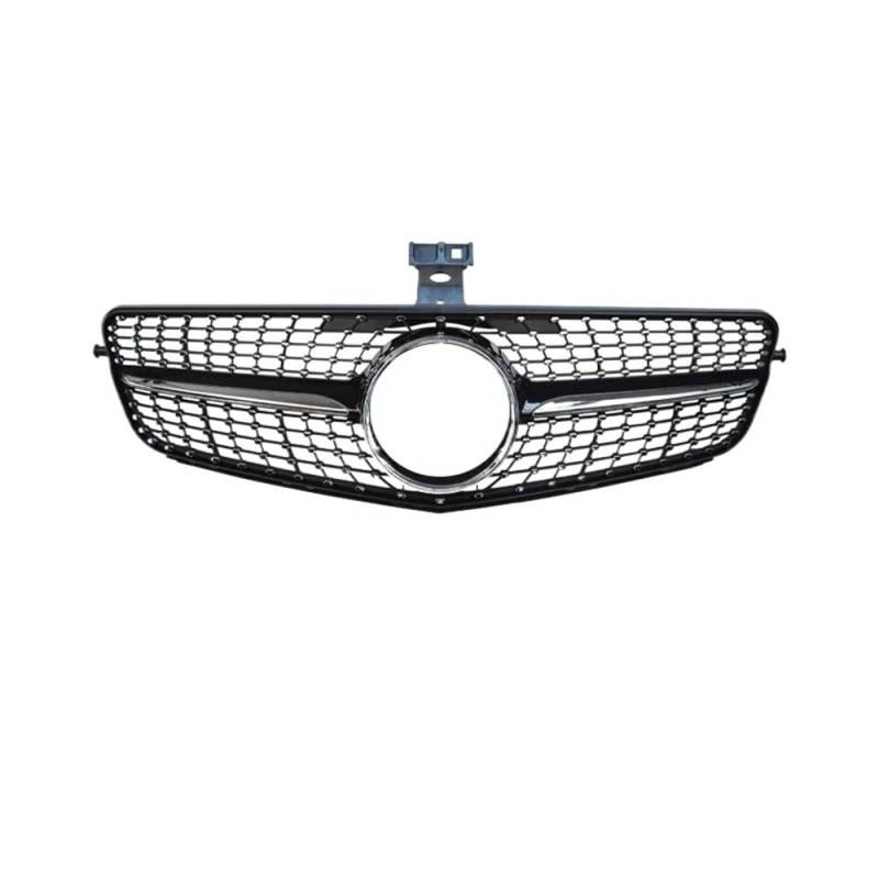 Auto Front Nieren Kühlergrill Perfekt passender Frontstoßstangengrill für C W204 C43 2007–2014 C180 C200 C250 C300 AMG GT Diamond Tuning von YQZGRD