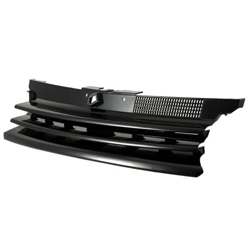 Auto Front Nieren Kühlergrill Schwarzer Autogrill Fronthaubengrill für 4 für MK4 GTI R32 1997 1998 1999 2000 2001 2002 2003 2004 1J0853655G von YQZGRD