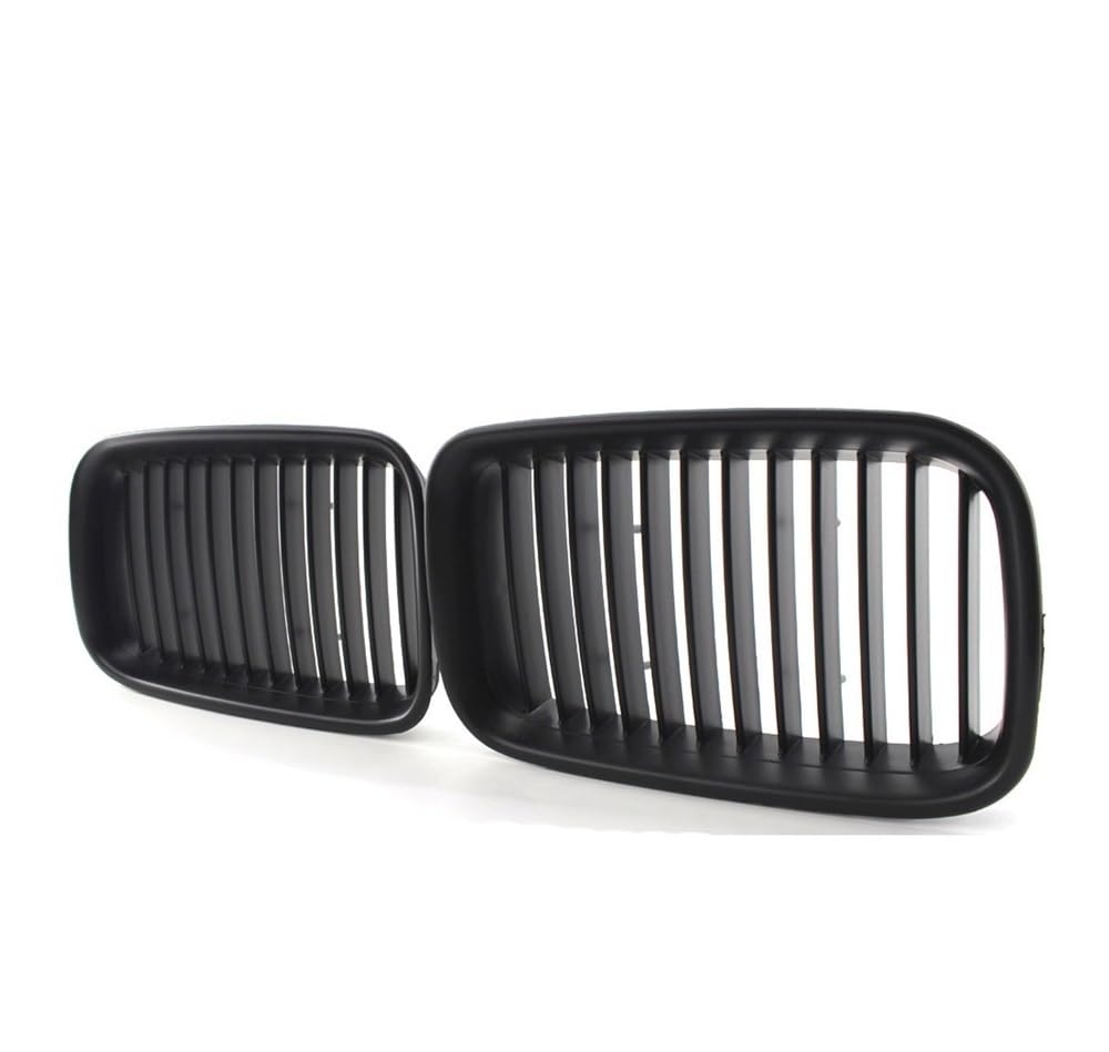 Auto Front Nieren Kühlergrill Schwarzer Kühlergrill ABS vorne Ersatzhaube Nierengrill für E36 1994 1995 1996 318i 323i 325i 320i 328i von YQZGRD