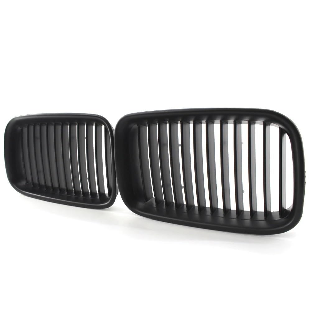 Auto Front Nieren Kühlergrill Schwarzer Kühlergrill vorne Ersatzhaube Nierengrill für E36 1994 1995 1996 318i 323i 325i 320i 328i M3 von YQZGRD