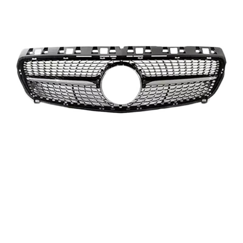 Auto Front Nieren Kühlergrill Sport Middle Mesh GT Diamond Frontgrill für W176 2013–2018 A200 A260 A45 A180 Tuning-Zubehör von YQZGRD