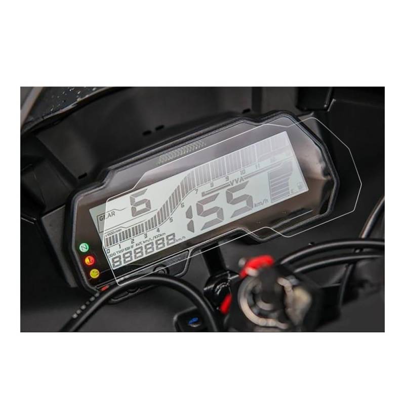 Displayschutzfolie Schutzfolie Für Y&amaha R15 V3 MT15 MT 15 2018–2020 YZF R125 MT 125 Motorrad Cluster Kratzschutzfolie Tacho-Bildschirmaufkleber von YQZGRD