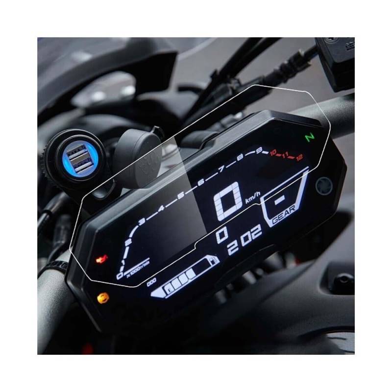 Displayschutzfolie Schutzfolie Motorrad Zubehör Instrument Schutz Film Dashboard Bildschirm Protecto Für Y&amaha MT-07 FZ-07 MT07 FZ07 MT FZ 07 2021 von YQZGRD