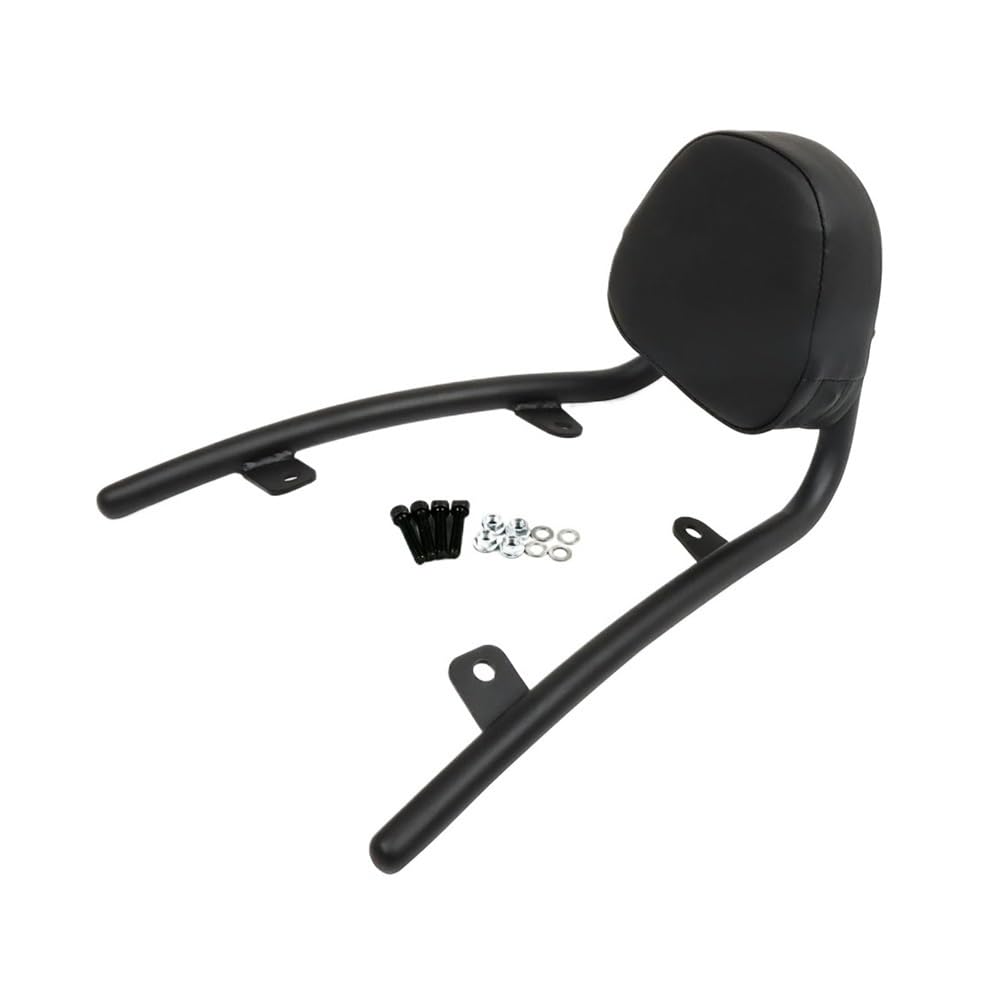 Gepäckträger Rückenkissen Beifahrer Motorrad Hinten Passagier Rückenlehne Sissy Bar Mit Kissen Pad Für Für Fury VT1300 CX VT 1300 CX VT1300CX 2010-2021 von YQZGRD