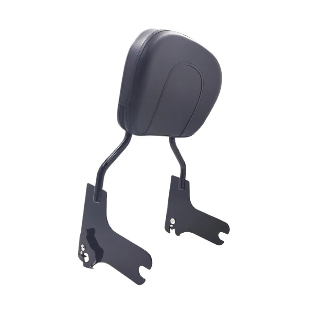 Gepäckträger Rückenkissen Beifahrer Motorrad Teile Sissy Bar Aufrecht Passagier Rückenlehne Für H&Arley Für Davidson Für Touring Street Glide Für Road King 1997-2008 von YQZGRD