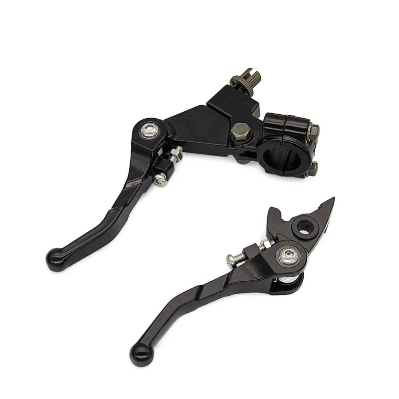 Lenker Bremse Handbremse Hebel Klappbare Bremskupplungshebel-Set Motorrad ATV Quad Für 50cc 110cc 125cc 140cc 160cc 200cc Pit Pro Xmotos Für BSE Für KAYO von YQZGRD