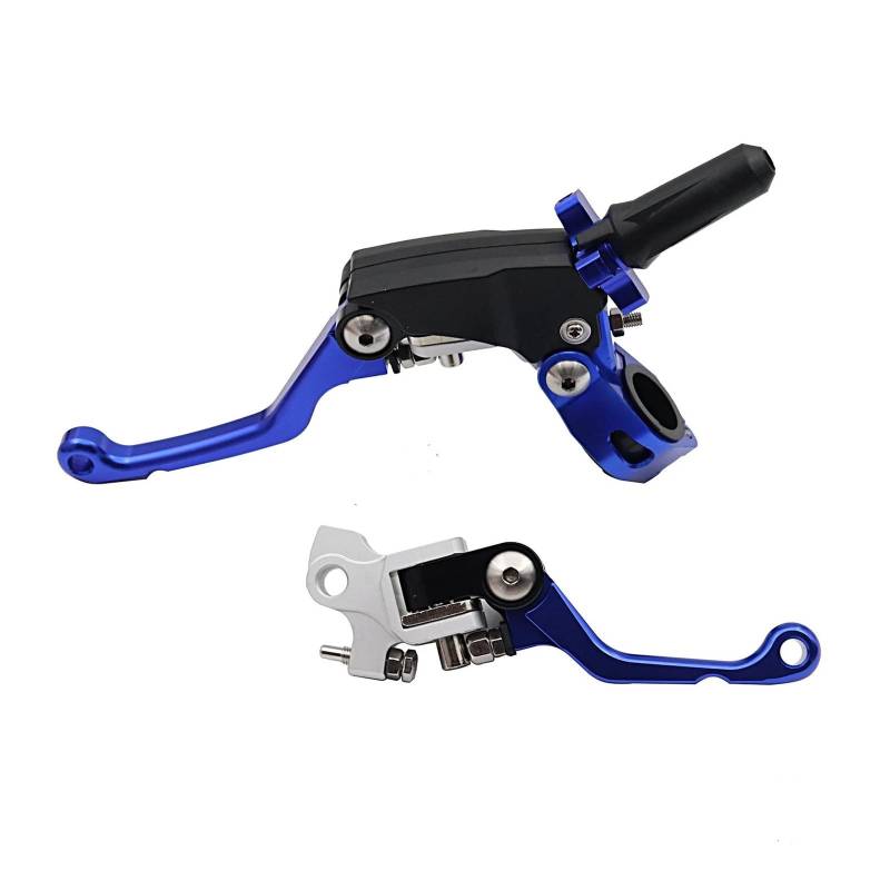 Lenker Bremse Handbremse Hebel Mojoracing Dirt Bike Motocross 360 Klappkupplungshebel Bremshebelsatz Passend Für CRF KLX Xmotos BSE M4 M5 J3D M6 J11 M9 KAYO von YQZGRD