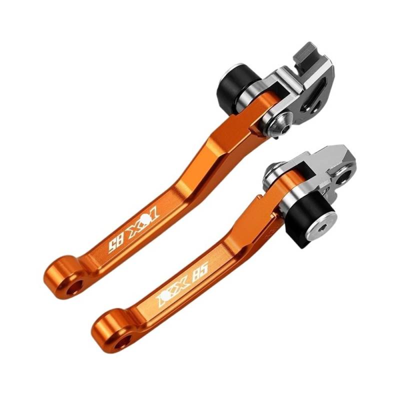 Lenker Bremse Handbremse Hebel Motorrad Short Stunt Kupplungshebel Easy Pull Cable System Bremskupplungshebel Set Für K&awasaki KX85 KX 85 KX-85 2001-2017 2018 von YQZGRD