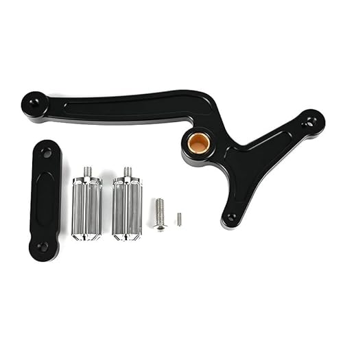 Motorrad Schalthebel Motorrad Fußsteuerung Kit Ferse/Zehe Schalthebel Shifter Peg Hinten Schaltpedal Passend Für Scout Bobber Sixty 2015-2023 von YQZGRD