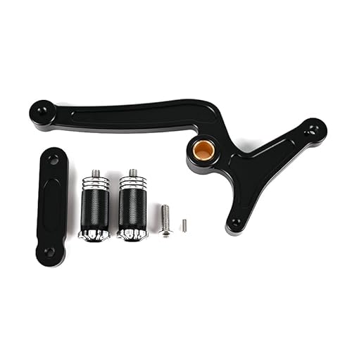 Motorrad Schalthebel Motorrad Fußsteuerung Kit Ferse/Zehe Schalthebel Shifter Peg Hinten Schaltpedal Passend Für Scout Bobber Sixty 2015-2023 von YQZGRD