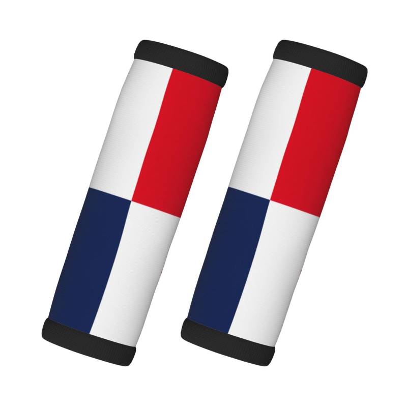 Flagge von Panama, Gepäckgriff-Umwicklung, Gepäckhahn-Identifikatoren für Reisen, Kofferanhänger, 2 Stück von YQxwJL