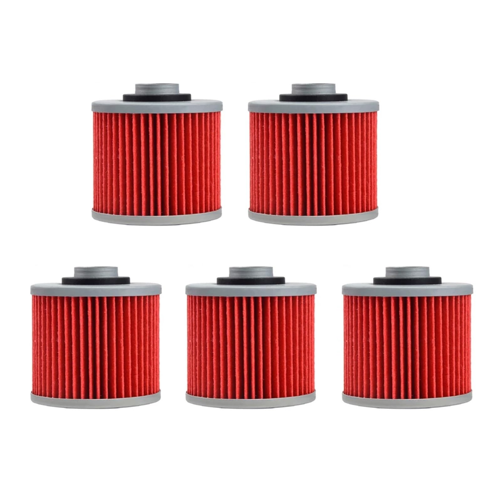 5 stück 125CC Motorrad Ölfilter for 2H0-13440-90 XV125 XV125S V/IRA-GO XV 125 1997-2001 XVS125 Stern XVS 125 2000-2004 von YREAJZVS