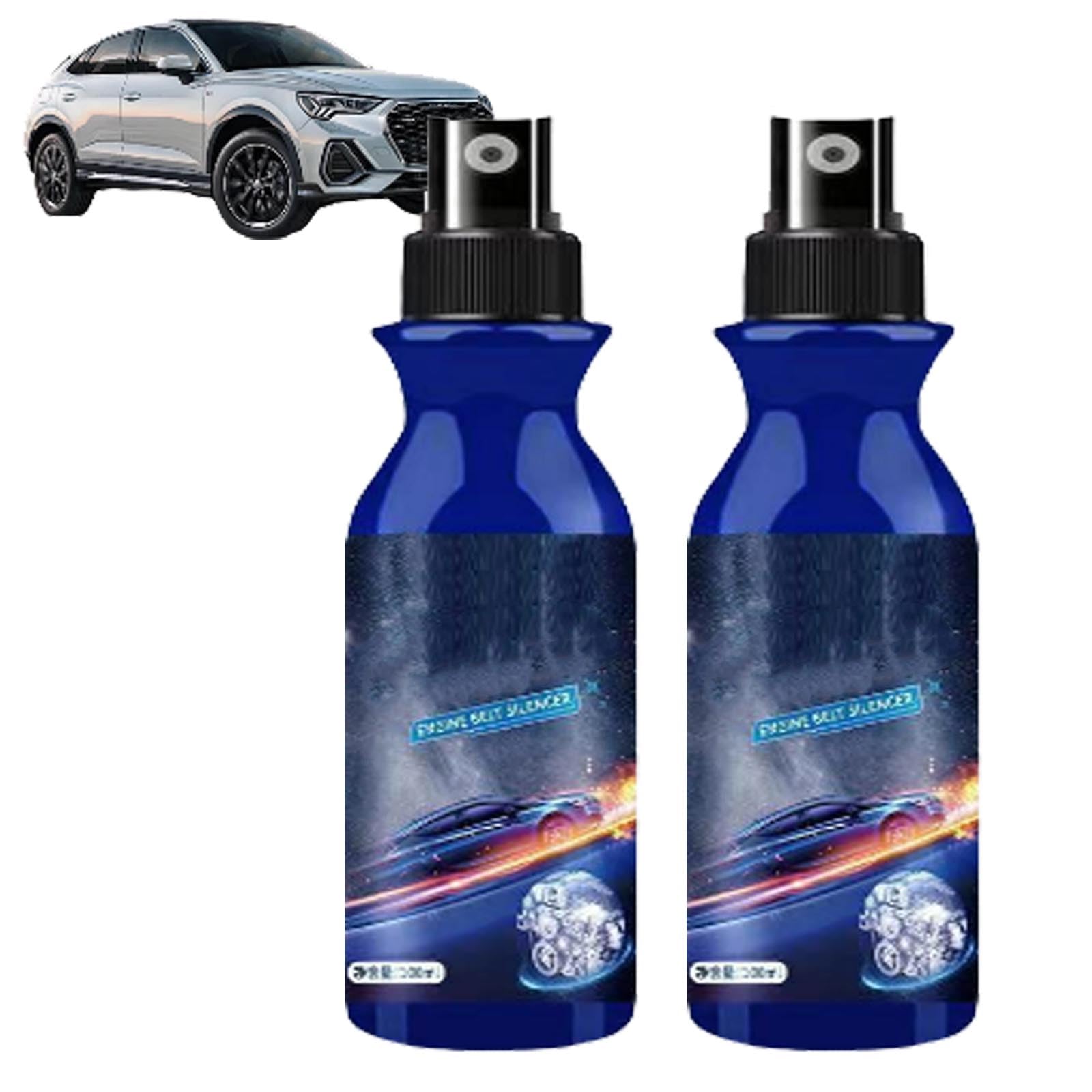 Automotive Belt Lubrication & Silencer Spray, Squeaking Belt Noise Spray, Car Belt Squeak Spray, Car Engine Belt Silencer, Car Belt Noise Spray, Belt Dressing Spray Automotive (2PCS) von YRGND