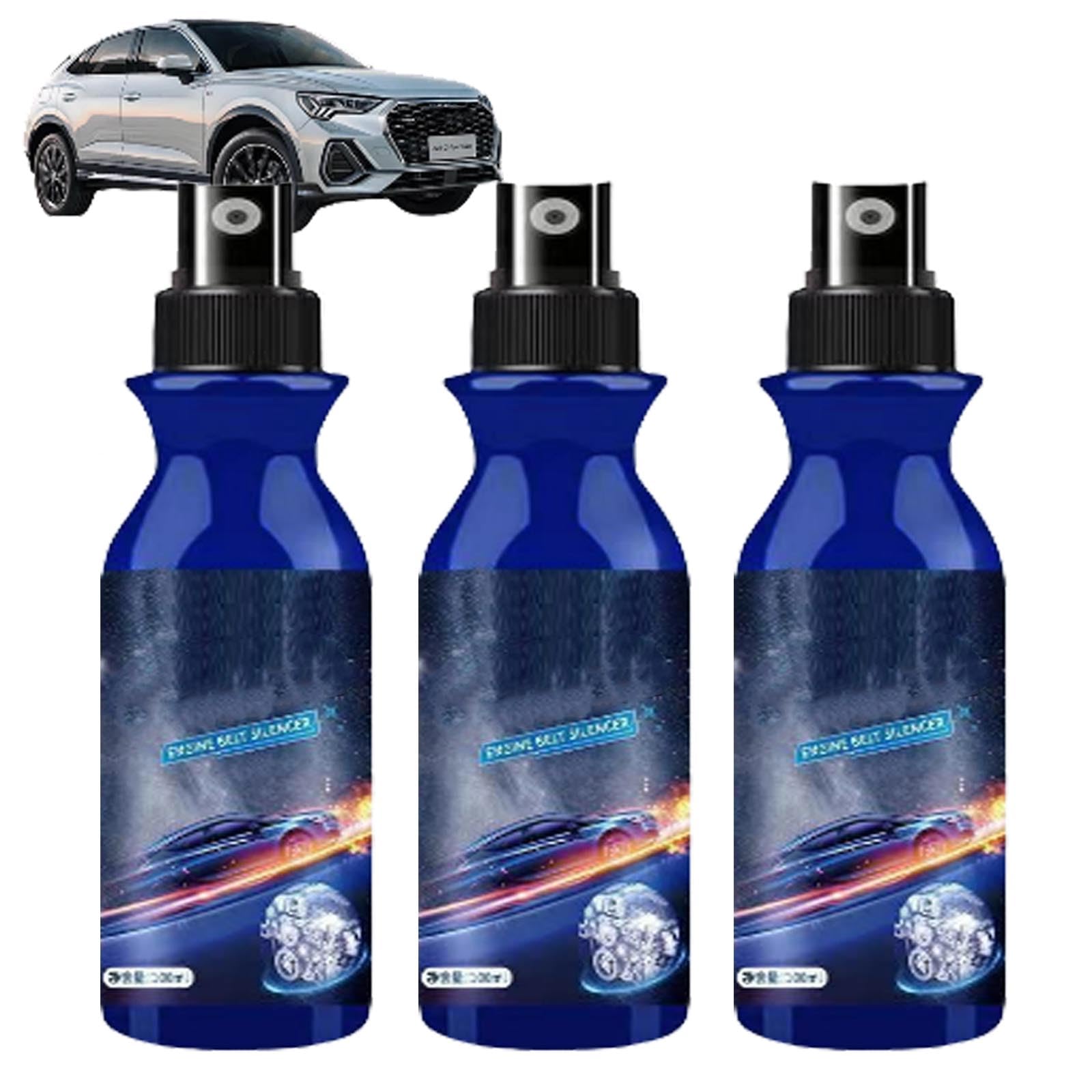 Automotive Belt Lubrication & Silencer Spray, Squeaking Belt Noise Spray, Car Belt Squeak Spray, Car Engine Belt Silencer, Car Belt Noise Spray, Belt Dressing Spray Automotive (3PCS) von YRGND