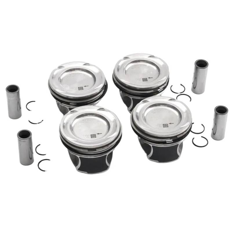 4 Stück A2700302017 A2700300024 Kolben und Ringe Set KS STD kompatibel mit -W176 C117 X156 W242 A250 CLA250 M270920 2.0L Motor von YRTJINYQ