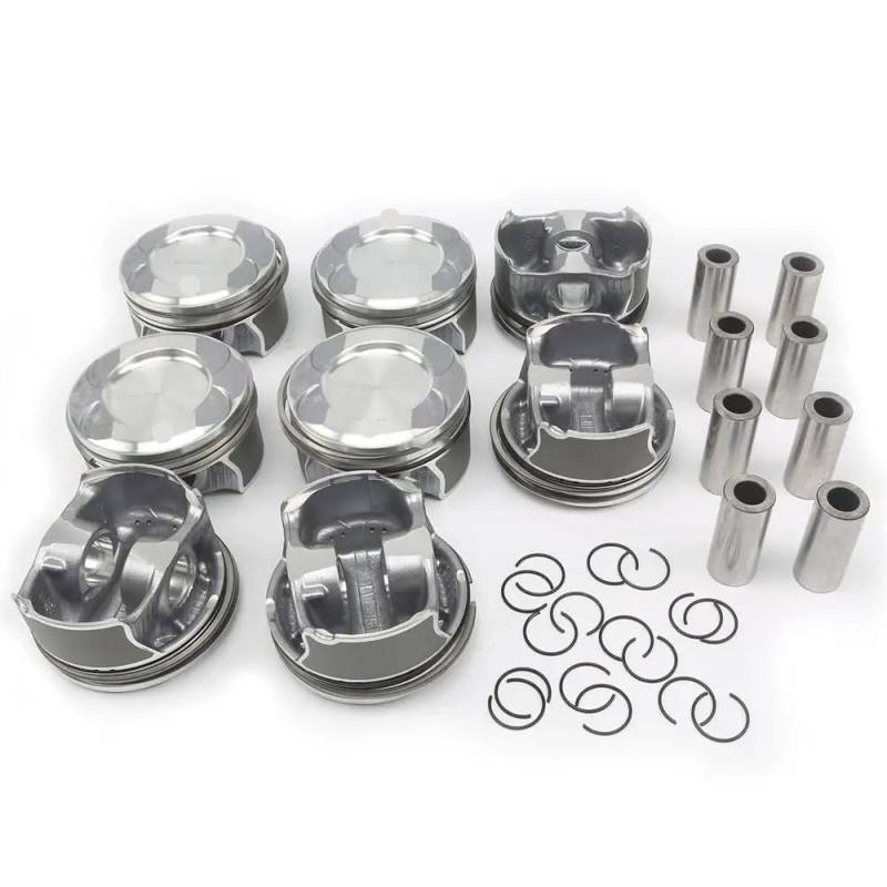 8PCS Φ24mm Φ92,9mm Auto Motor Kolben Set Kompatibel Mit -W222 W166 W221 4,6 L 4,7 L A2780302317 von YRTJINYQ