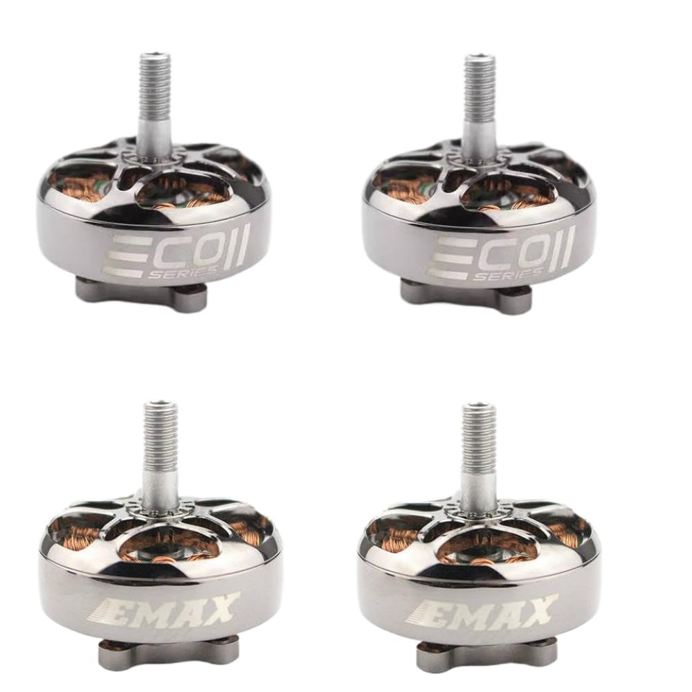 4 Stück ECO II 2807 1300KV 6S 1500KV 5S 1700KV 4S Bürstenlose Motoren für Racing RC Drone DIY Komponenten von YRcEKH