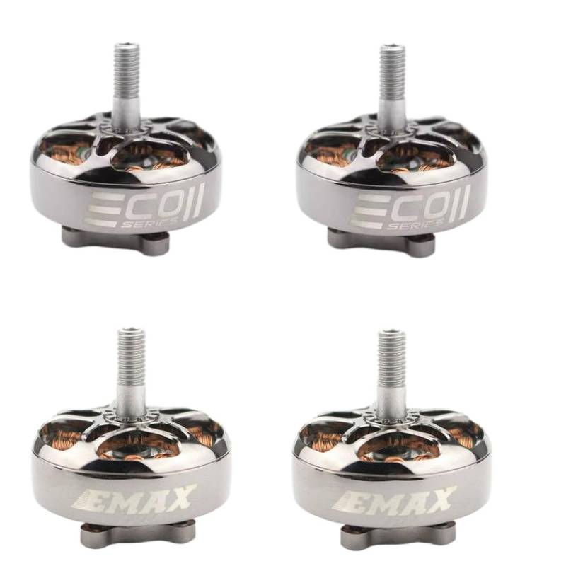 4 Stück ECO II 2807 1300KV 6S 1500KV 5S 1700KV 4S Bürstenlose Motoren für Racing RC Drone DIY Komponenten von YRcEKH