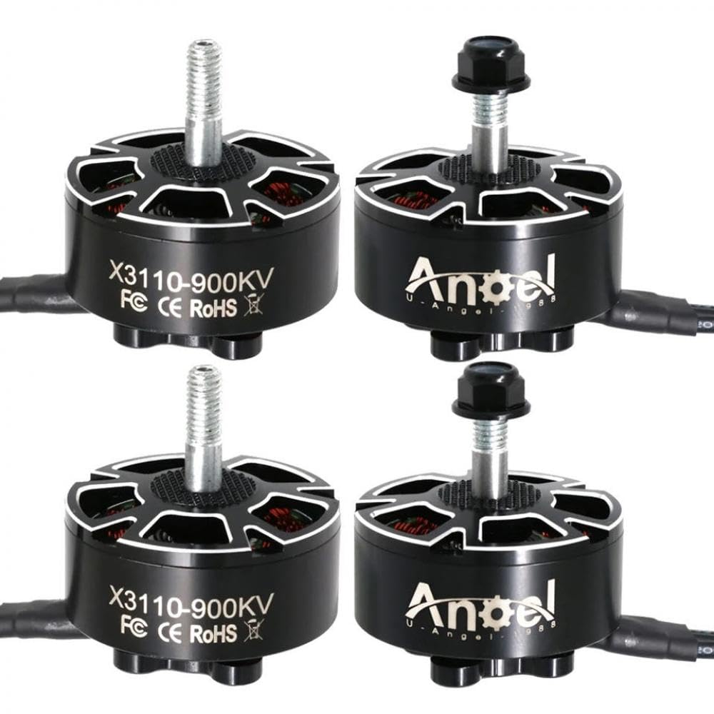 4 Stück bürstenloser Motor KV900 KV1050 6S kompatibel mit 9–10 Zoll Propellern für FPV-Drohnen-RC-Teile(4pcs 1050KV Motor) von YRcEKH