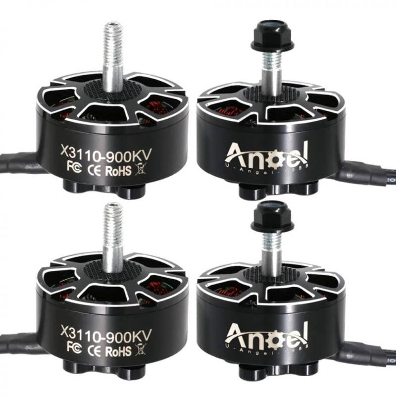 4 Stück bürstenloser Motor KV900 KV1050 6S kompatibel mit 9–10 Zoll Propellern für FPV-Drohnen-RC-Teile(4pcs 900KV Motor) von YRcEKH