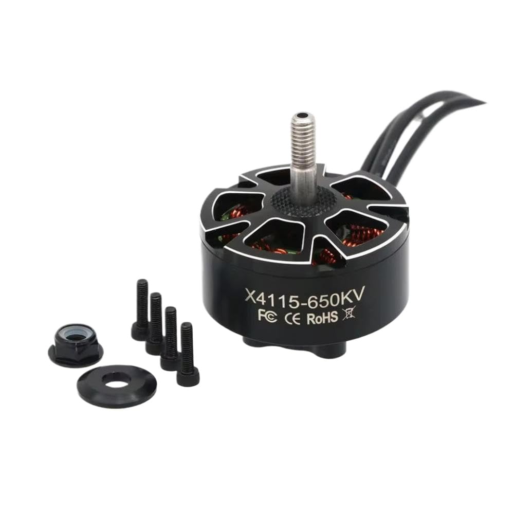 4 stücke 4115 400KV 650KV Bürstenlosen Motor Set Für 13 15 16 zoll Kompatibel Mit 3-8S RC Racing Drone Teile(X4115 400KV) von YRcEKH