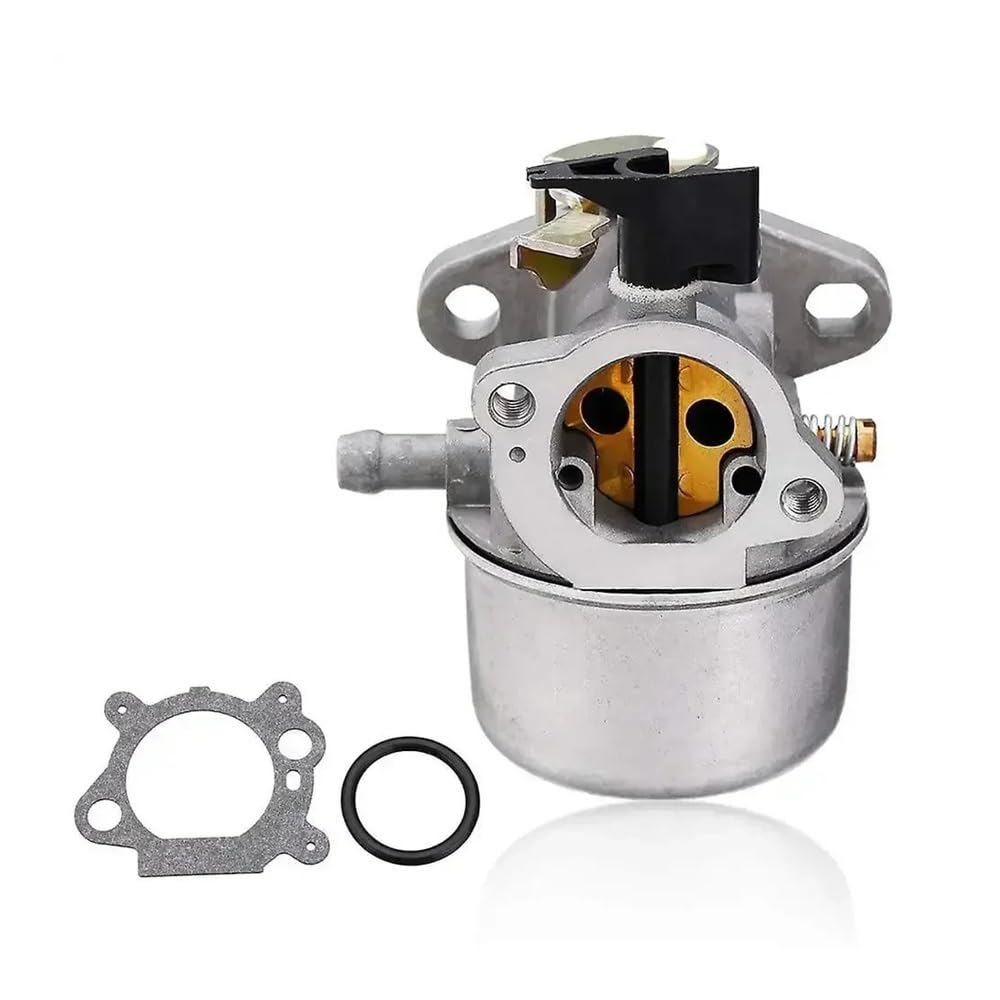 498965 Vergaser passend for Briggs & Stratton Quantum Motor Rasenmähermotoren. Ersetzt 494216 493422 494971 mit Dichtungsgummiring von YRcEKH