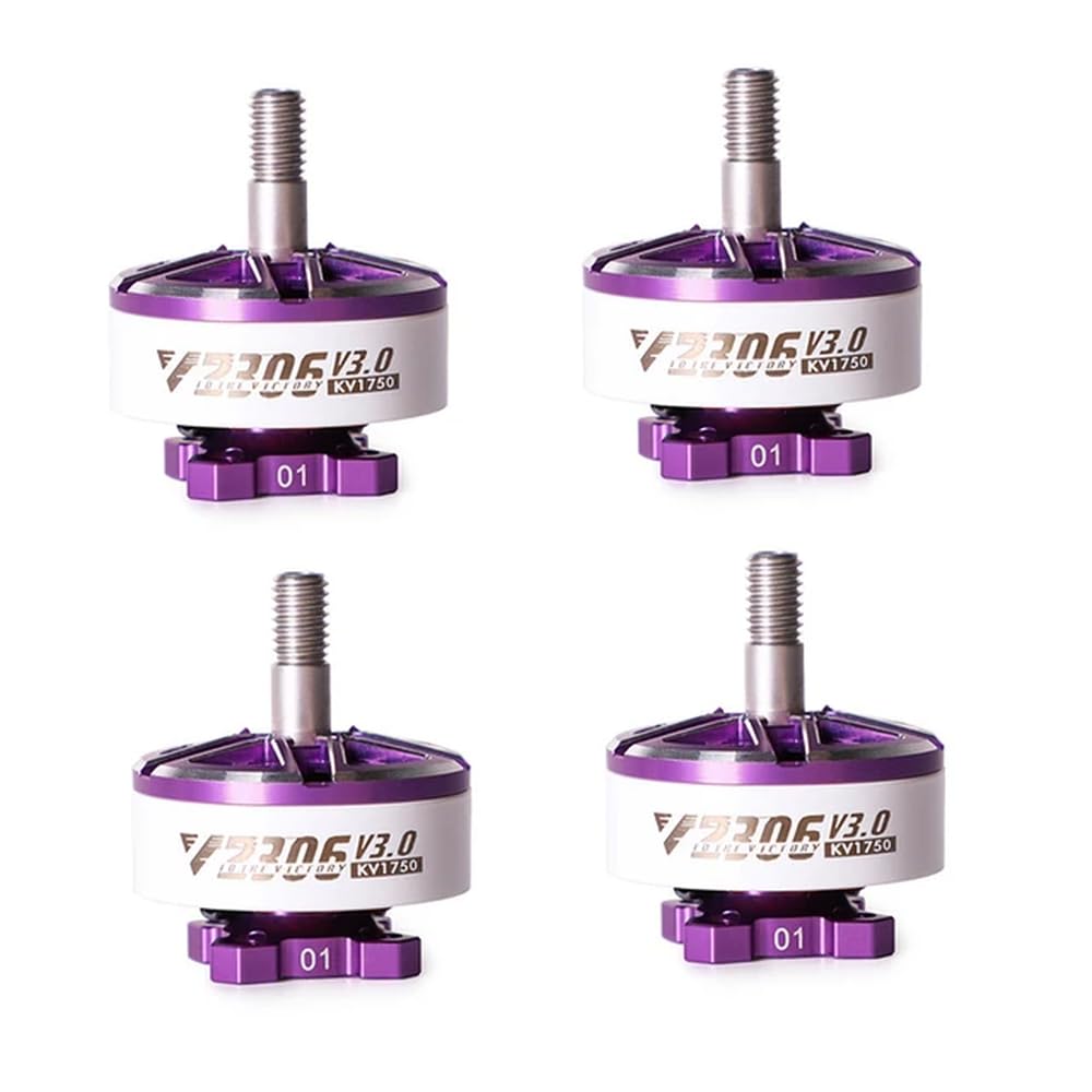 4Pcs Velox V2306 V3 Bürstenlosen Motor 1750KV 1950KV 6S 2550KV 4S Für Freestyle Drohnen Kompatibel DIY Teile(4Pcs V2306 V3 1750KV) von YRcEKH