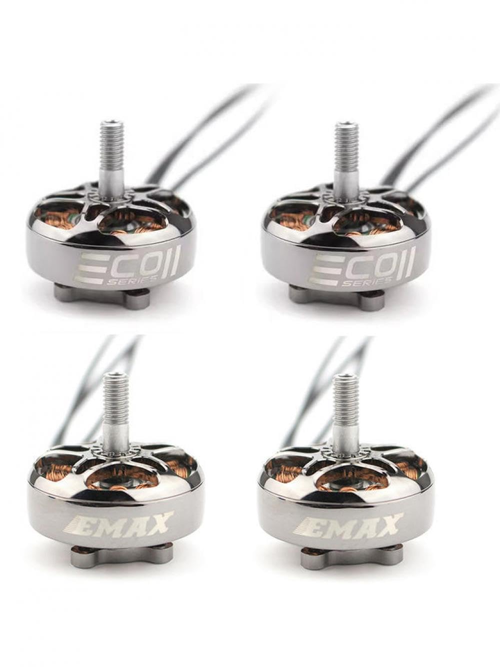 4er-Pack bürstenloser Motor der Serie 2807 mit 1300 kV für 6S FPV-Renndrohnen von YRcEKH