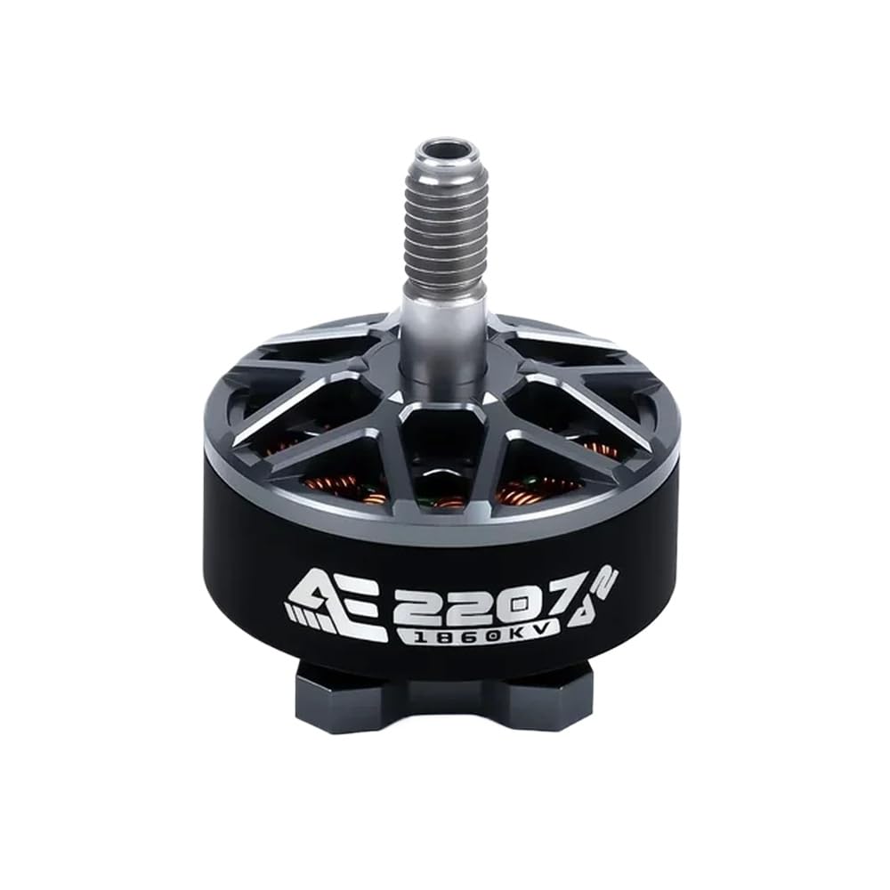 AE2207 V2 1860KV 1960KV 4-6S Bürstenlosen Motor 5mm Welle Kompatibel Mit 5 zoll Für Flower Fly Traversing RC Drone(1PCS1860KV) von YRcEKH