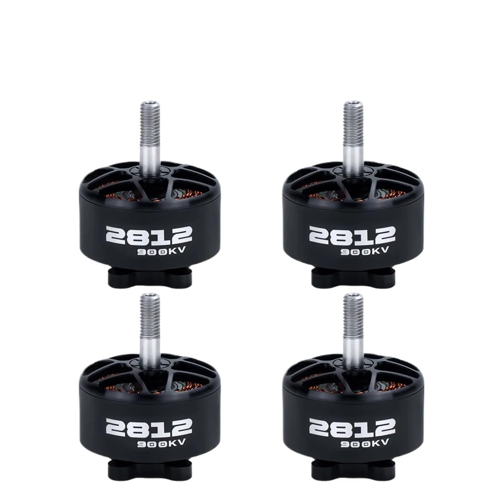 AE2812 900KV Bürstenloser Motor 4-6S für DIY RC Quadcopter und Freestyle Drone kompatibles Zubehör(4PC 900KV no logo) von YRcEKH