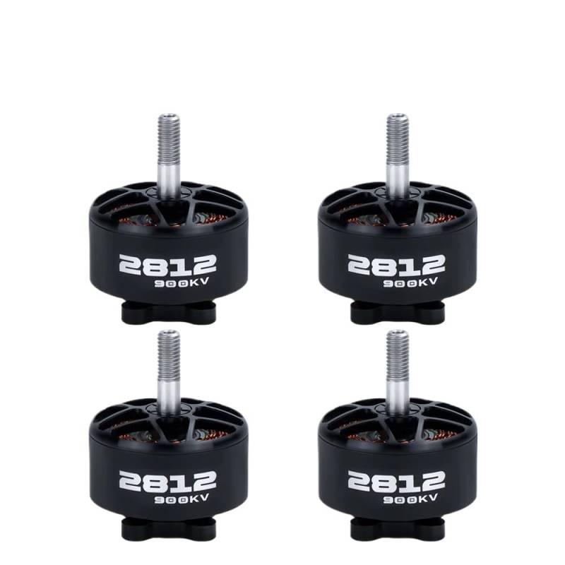 AE2812 900KV Bürstenloser Motor 4-6S für DIY RC Quadcopter und Freestyle Drone kompatibles Zubehör(4PC 900KV no logo) von YRcEKH