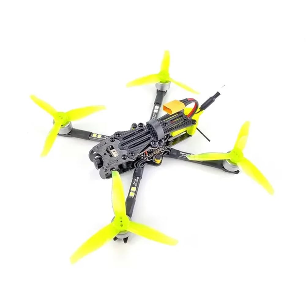 Ape Pro V2 142 mm 3 Zoll 2-3S Racing RC Drohne mit ELRS 1104 4300KV Motor und CADDX ANT 1200TVL Kamera kompatibel mit ähnlichen Modellen(Yellow) von YRcEKH