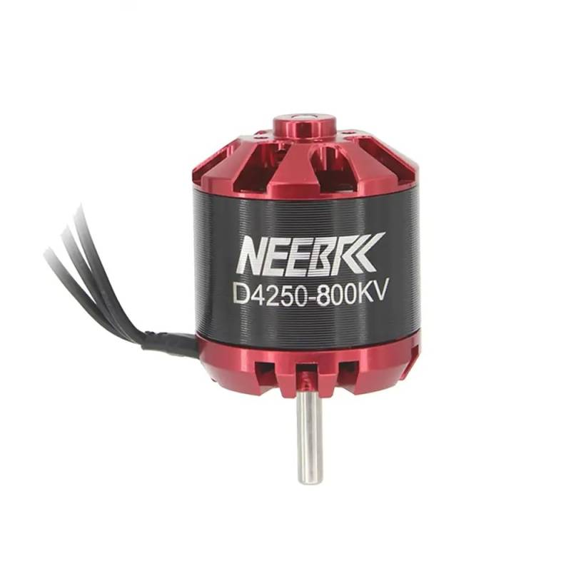 Bürstenloser Motor 600KV 800KV 4250 NEEBRC Kompatibel mit 3-7S 80A V2 ESC-Geschwindigkeitsregler für RC-Starrflügel-Multicopter-FPV-Drohne(4250 800KV Motor) von YRcEKH