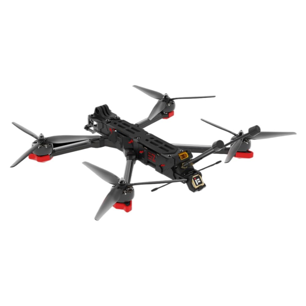 Chimera7 Pro V2 7,5 Zoll 6S Long Range BNF mit BLITZ F7 55A Flight Controller O3 kompatibler Lufteinheit XING2 2809 1250KV Motoren und GPS für den FPV-Einsatz(With ELRS 2.4GHz RX) von YRcEKH