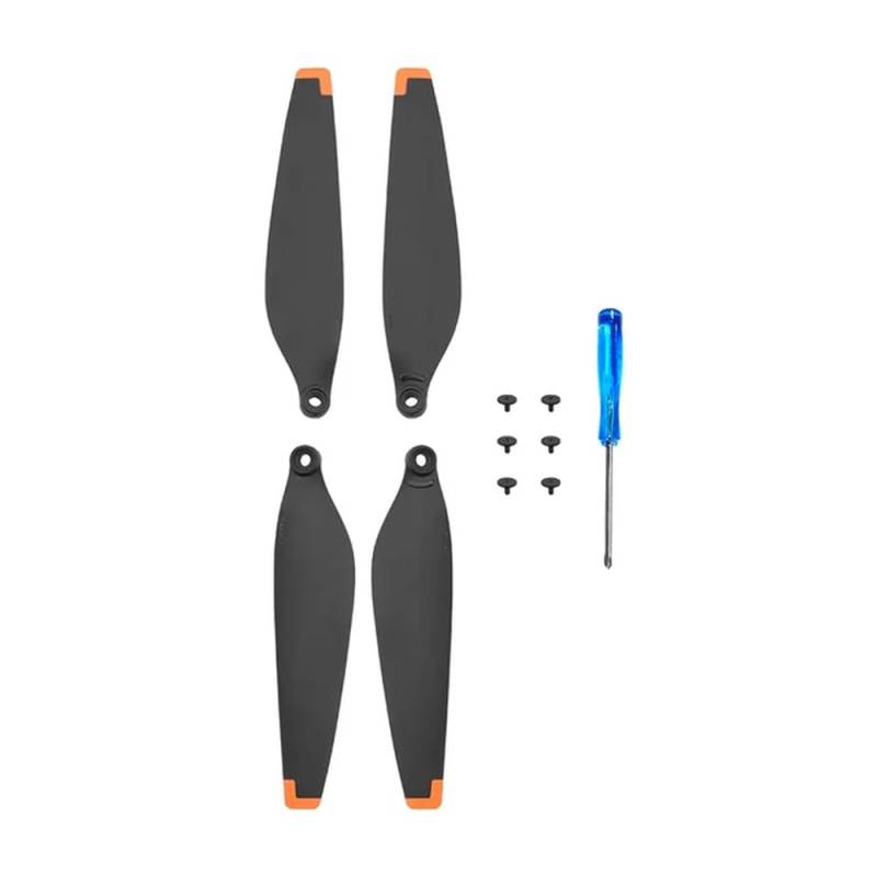 Drohnenpropeller 6030 für 3 Pro, kompatibel mit Schnellspanner, austauschbares, geräuscharmes Zubehör, 1/2/4 Paar(1 pair orange) von YRcEKH