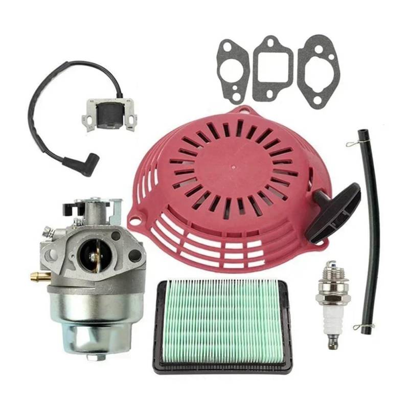 Kompatibel mit Honda GCV160 GCV135 Vergaser Kit Starter Filter Zündkerze Qualität von YRcEKH