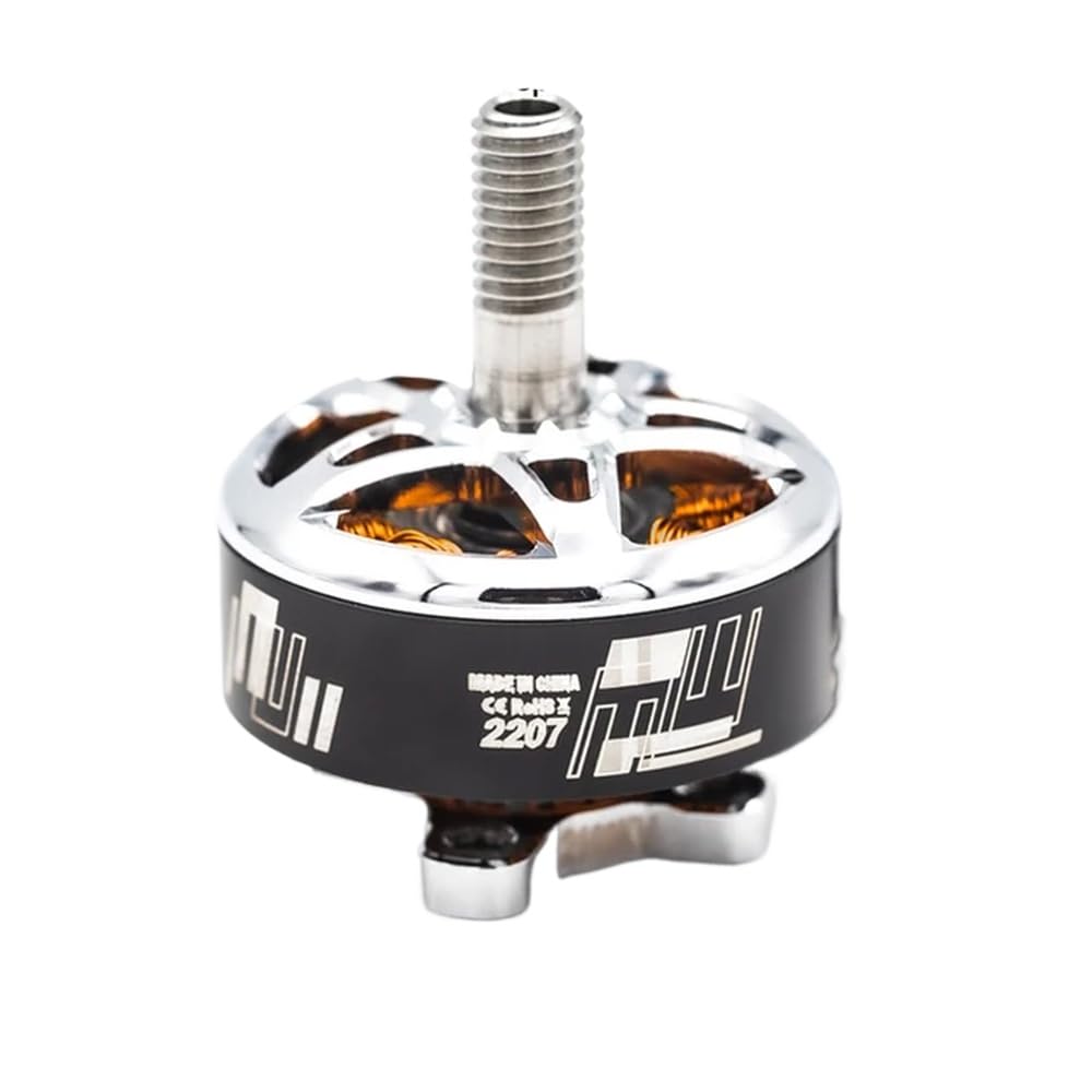 RSIII 2207 2306 V2 KV1800 KV2100 KV2500 Bürstenloser Motor M5-Schaft, kompatibel mit 5-Zoll-Propellern für RC Freestyle Drone Quadcopter 3 bis 6S(1pcs 2207 2100KV) von YRcEKH