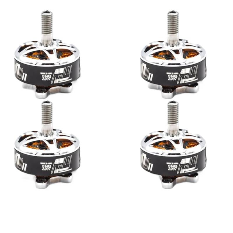 RSIII 2207 2306 V2 KV1800 KV2100 KV2500 Bürstenloser Motor M5-Schaft, kompatibel mit 5-Zoll-Propellern für RC Freestyle Drone Quadcopter 3 bis 6S(4pcs 2207 1800KV) von YRcEKH