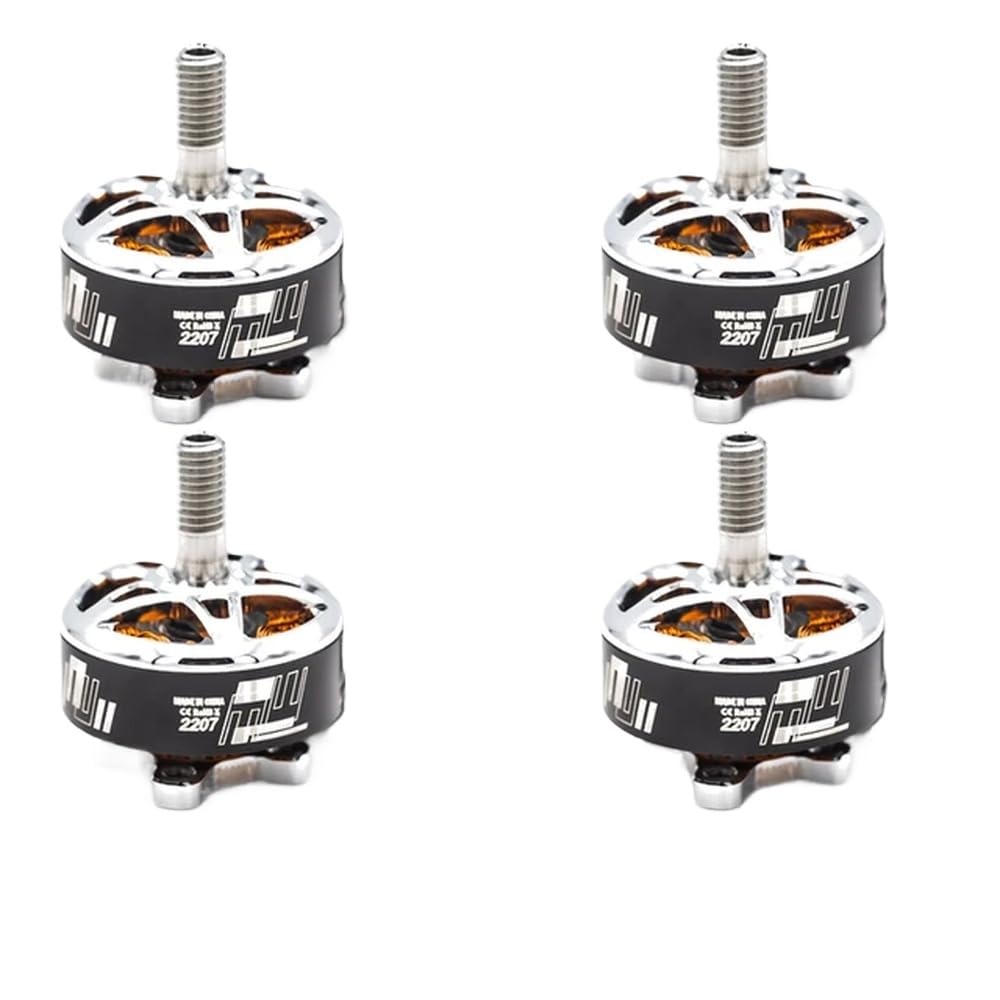 RSIII 2207 2306 V2 KV1800 KV2100 KV2500 Bürstenloser Motor M5-Schaft, kompatibel mit 5-Zoll-Propellern für RC Freestyle Drone Quadcopter 3 bis 6S(4pcs 2306 2100KV) von YRcEKH