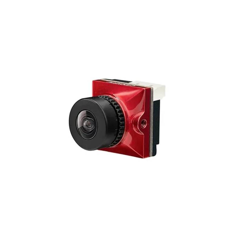 Ratel 2 Größe Starlight 1200TVL FPV-Kamera 2,1-mm-Objektiv für Freestyle-RC-Drohnen mit geringer Latenz, kompatibel mit verschiedenen Modellen(Red) von YRcEKH