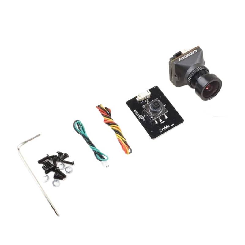 Ratel 2 Ratel PRO 1 1.8 Starlight 1200TVL NTSC PAL 16 9 4 3 Umschaltbare Super WDR FPV-Kamera, kompatibel mit FPV-Renndrohnen(1pc 2.8mm Ratel PRO) von YRcEKH