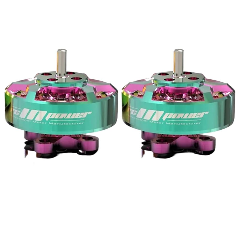 Upgrade Rcinpower GTS V3 1303 Plus Bürstenloser Motor 6000 8000 11500KV Kompatibel mit O3 RC Freestyle 2-3 Zoll Drohne 1 2 4PCS(2PSC V3 6000KV-PINK) von YRcEKH